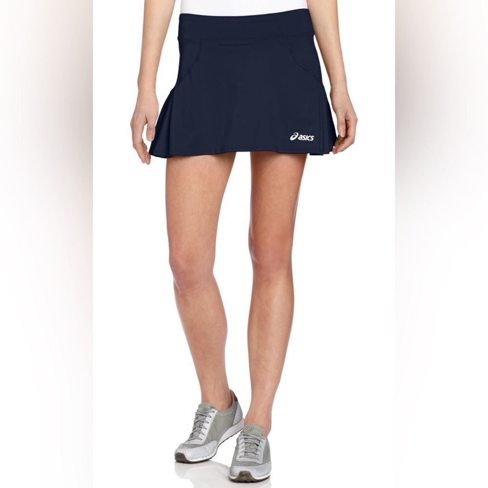 ASICS Match Love Skort Athletic Tennis Golf Skort in Navy Blue